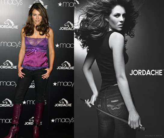 Fab Flash: Liz Hurley Makes Jordache Sexy